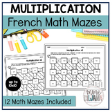 Multiplication Activities and Fact Practice | French Print
