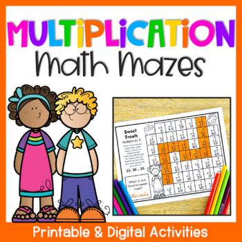 Preview of Multiplication Fact Fluency Worksheets - Fun Multiplication Review Worksheets