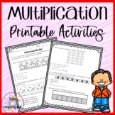 Multiplication Activities Printable