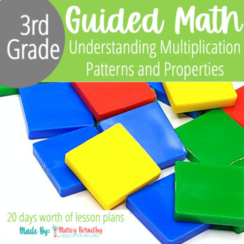 Preview of Multiplication Facts Practice, Activities & Games 3rd Grade Guided Math Unit