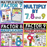 Multiplication Activities and Games  - Multiplying by 7, 8 and 9