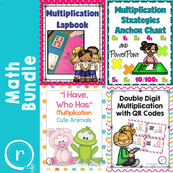 Preview of Multiplication Activities Games and Resources Bundle