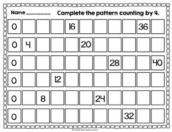 Multiplication Activities x4 by Create Learn Explore | TpT