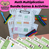 Multiplication Activity Bundle | Worksheets, Indoor & Outd