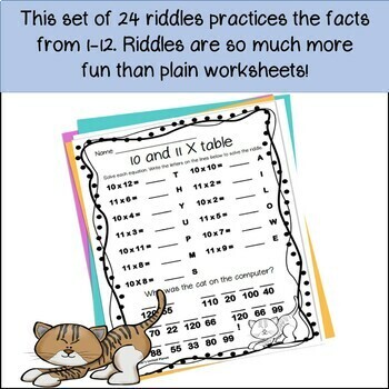 multiplication jokes and riddles easel by teachers united planet