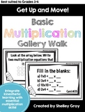 Multiplication Around the Room Gallery Walk for Basic Mult