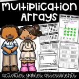 Multiplication Array Activities, Games, Worksheets, and An