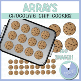 Multiplication Array Clipart - Chocolate Chip Cookie