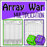 Multiplication Array War Grid Game