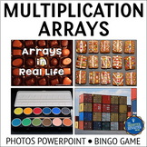 Multiplication Arrays PowerPoint and Bingo Game