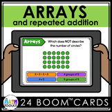 Multiplication Arrays and Repeated Addition BOOM Cards