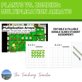 Multiplication Arrays (plants v. zombies)