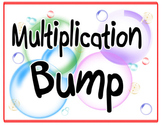 Multiplication BUMP Game - bubbles -