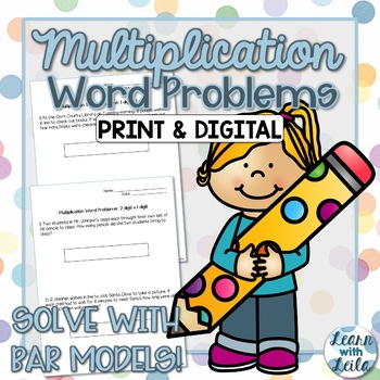 multiplication word problems bar model