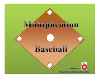Multiplication Baseball by kgteach Teachers Pay Teachers