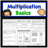 Multiplication Basics Workbook - Easel Assessment Included!