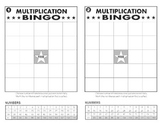 Multiplication Bingo, Addition Bingo, Subtraction Bingo