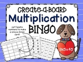 Multiplication Bingo: Create a Board
