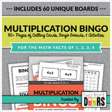 Multiplication Bingo: Factors of 1-4