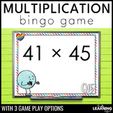 Multiplication Bingo Game | Math Review Activity