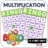 Multiplication Bingo | Multiplication Facts 5 & 6 Times Tables