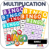 Multiplication Bingo | Multiplication Facts | Bundle