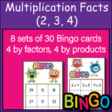 Multiplication Bingo | Multiplication Facts Fluency Practi