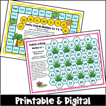free math games for multiplication