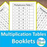 Montessori: Multiplication Tables Booklets