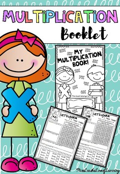 multiplication booklet by miss leasks love of learning tpt