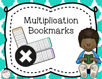 Preview of Multiplication Bookmarks