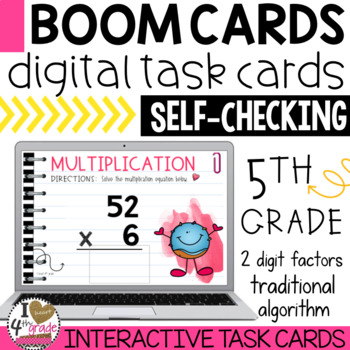 Preview of Multiplication Boom Cards