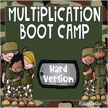 Preview of Multiplication Boot Camp (Facts to 144)