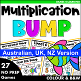 Multiplication Bump Games: 27 Multiplication Facts Games [