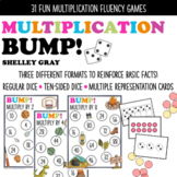 Multiplication Bump Games Fun Math Games for Fact Fluency 