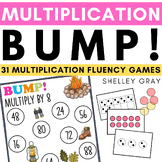 Multiplication Bump Games Fun Math Games for Fact Fluency 