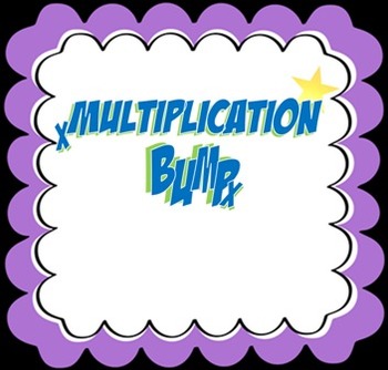 Preview of Multiplication Bump SMARTboard Game