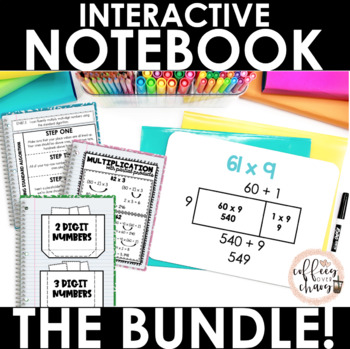Preview of Interactive Notebook | Multiplication Bundle