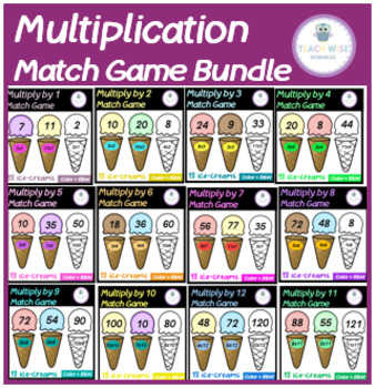 Ice Cream Supreme! Number set & wor math Centers File Folder Games