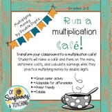 Multiplication Cafe! Double Digit Multiplying Money - Grades 3-5