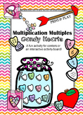 Multiplication Mulitples- Candy Hearts