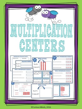 Preview of Third Grade Multiplication Centers