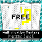 No Prep Multiplication Centers Freebie: Mazes to Review Mu