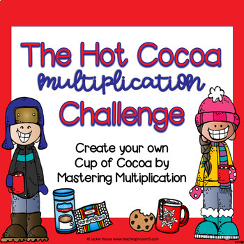 Preview of Multiplication Challenge Hot Cocoa Edition