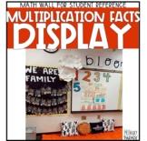 Multiplication Chart Numbers with Multiplication Facts for