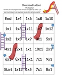 Multiplication- Chutes and Ladders