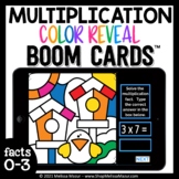 Multiplication Color Reveal - 0-3 Facts - Boom Learning℠