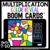 Multiplication Color Reveal - 7-10 Facts - Boom Learning℠