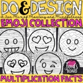 Emoji Multiplication Facts Practice | Multiplication Color