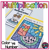 Multiplication Color by Number Multiplication Coloring Pag